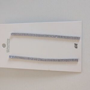 H&M Rhinestone Chain Earrings